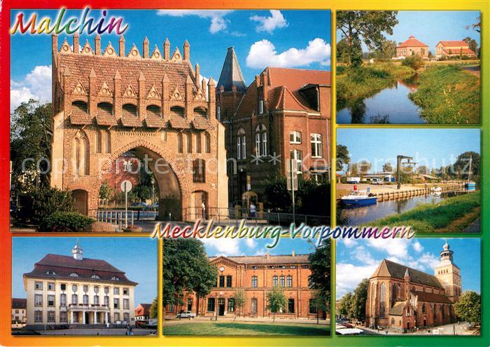 Malchin Demmin Stadttor Kirche