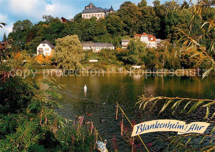Blankenheim Ahr Burg Weiher