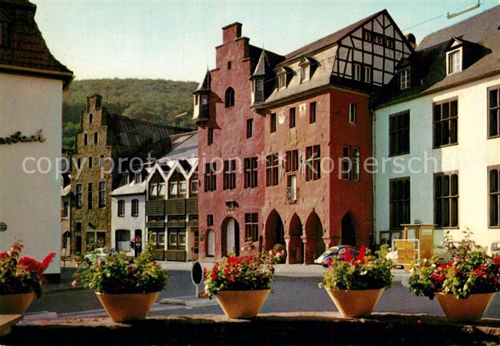 Bad Muenstereifel Markt Rathaus Lesehalle
