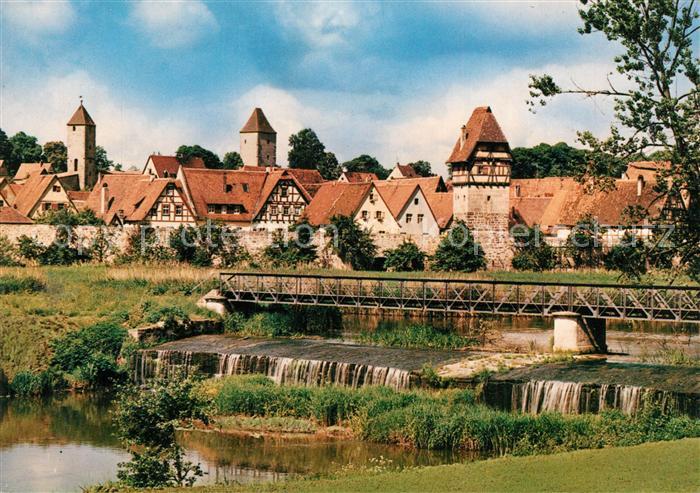 Dinkelsbuehl W?rnitz Stadtpanorama