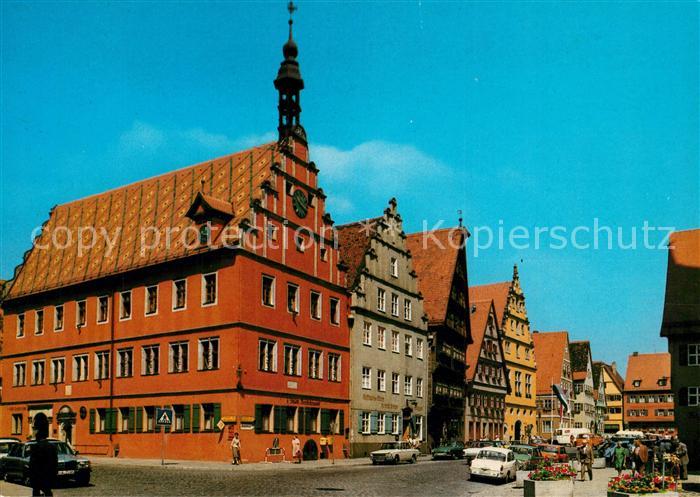 Dinkelsbuehl Historische H?usergruppe Weinmarkt