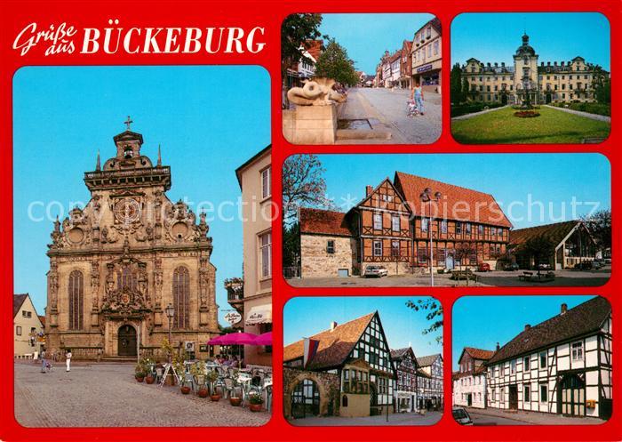 Bueckeburg Kirche Residenzschloss Fachwerkh?user