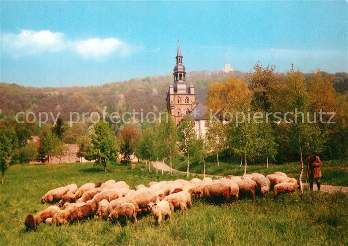 Tholey Theley Benediktinerabtei Sankt Mauritius Schafherde