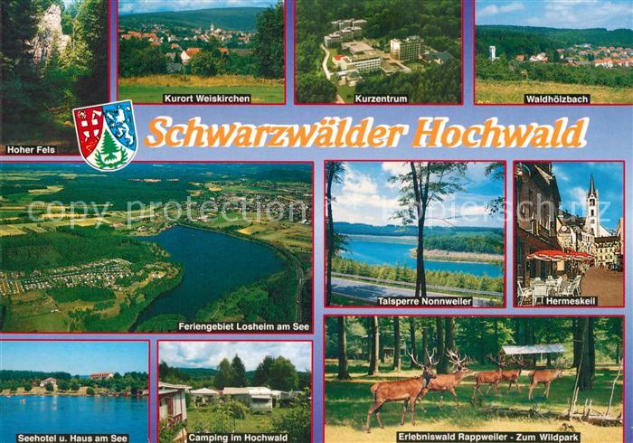 Hermeskeil Hoher Fels Weiskirchen Kurzentrum Waldhoelzbach Camping Wildpark