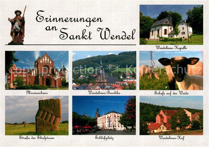 Wendel St Missionshaus Wendelinus Basilika Wendelinus Kapelle Schlossplatz