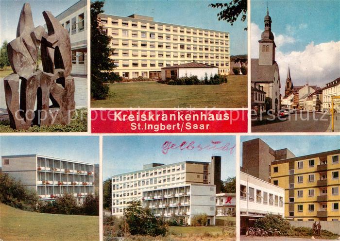 Ingbert St Kreiskrankenhaus Kirche Denkmal