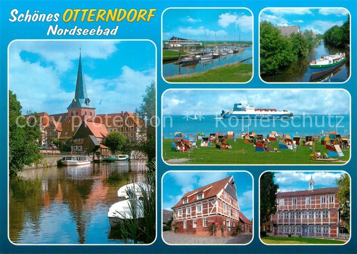 Otterndorf Niederelbe Strand Bullscher Speicher Kirche Lateinschule Hafen