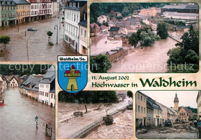 Waldheim Sachsen Hochwasser Zuchthaus Obermarkt Niedermarkt Zschopaubruecke