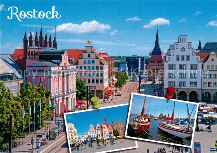 Rostock Hafen Stadtansichten