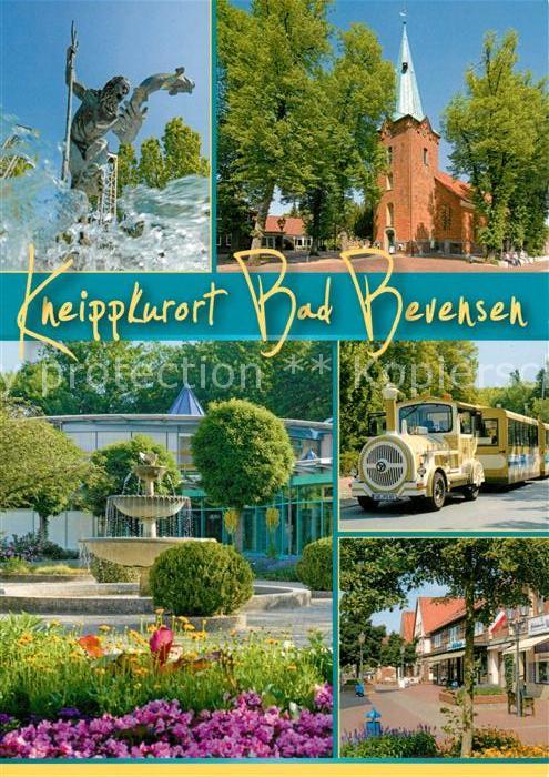 Bad Bevensen Kirche Denkmal Brunnen Parkeisenbahn