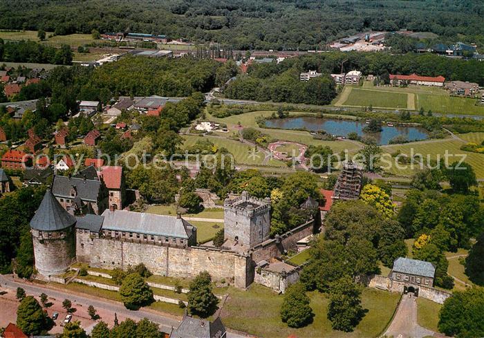 Bad Bentheim Fliegeraufnahme Burg