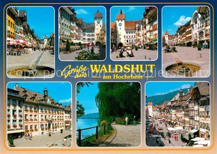 Waldshut-Tiengen Brunnen Stadtansicht Stadttor Parkanlage