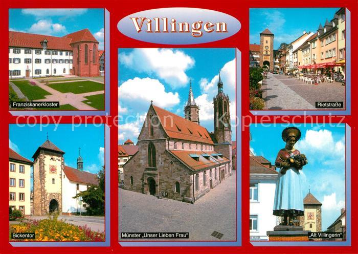 Villingen-Schwenningen Franziskanerkloster Rietstrasse Bickentor Muenser Unsere