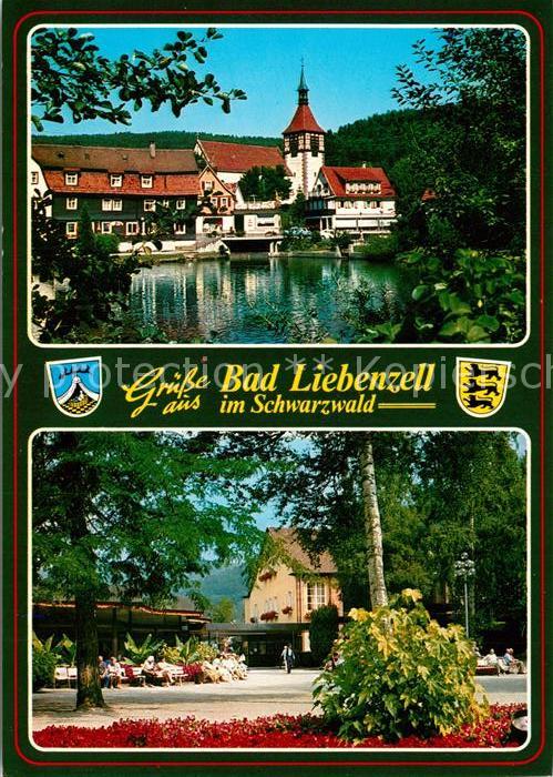 Bad Liebenzell Kirche Stadtansicht Parkanlage