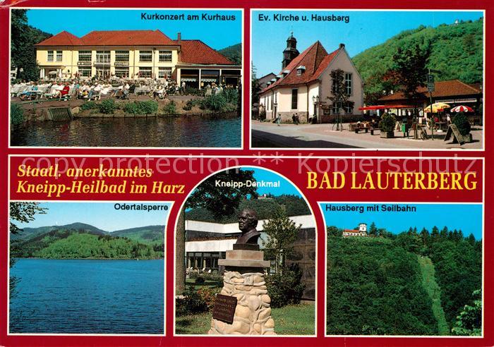 Bad Lauterberg Kurkonzert Kurhaus Evangelische Kirche Hausberg Odertalsperre