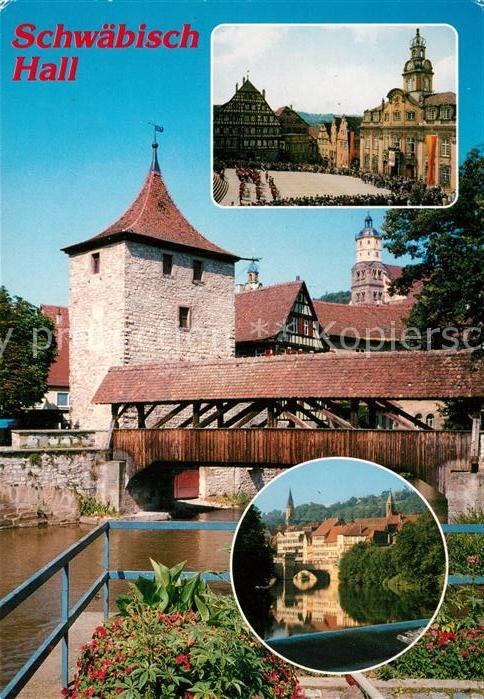 Schwaebisch Hall Holzbruecke