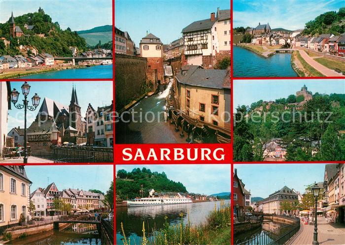Saarburg Saar Stadtansichten
