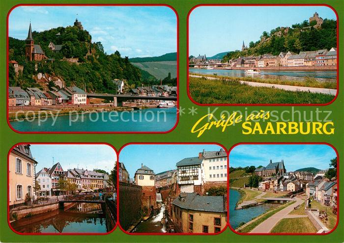 Saarburg Saar Stadtansichten