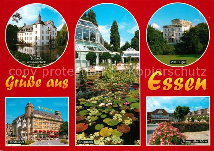 Essen Ruhr Borbeck Wasserschloss Villa Huegel Grupapark Handelshof