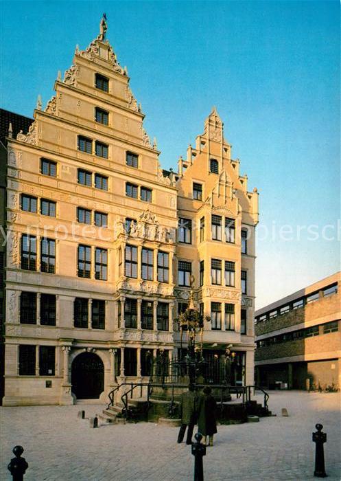 Hannover Leibniz Noltehaus Oskar Winter Brunnen Holzmarkt