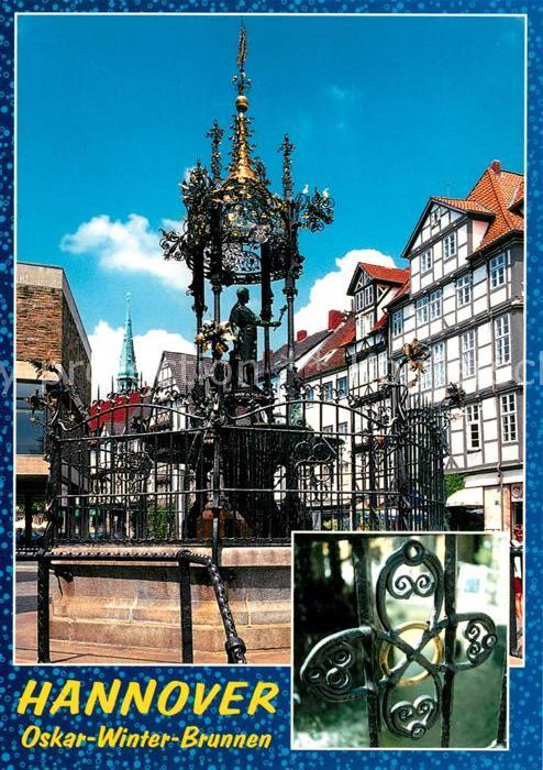 Hannover Oskar Winter Brunnen