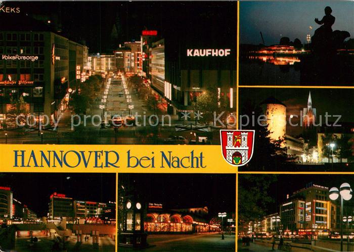 Hannover Nachtaufnahmen Kirche