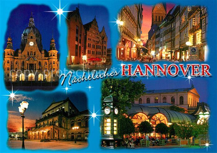 Hannover Nachtaufnahmen Kirche