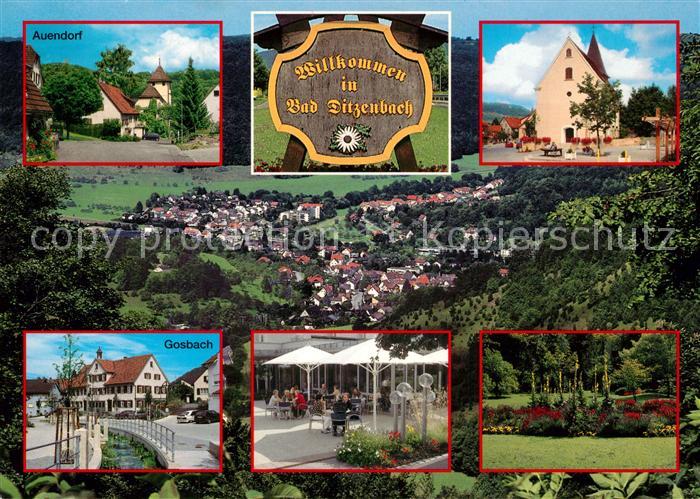 Ditzenbach Bad Auendorf Gosbach Park