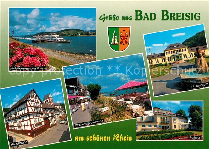 Breisig Bad Kurzentrum Kurhaus Schiffsanleger