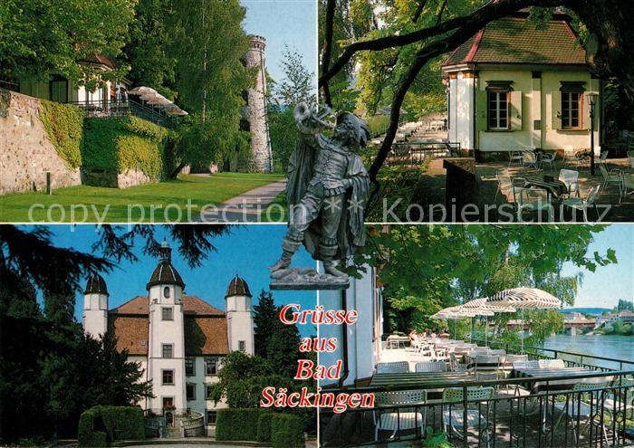 Saeckingen Bad Schlosspark Schloss