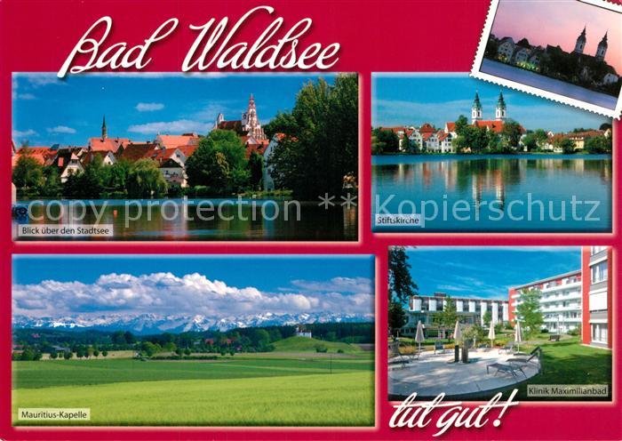 Waldsee Bad Stiftskirche Stadtsee Klinik Maximilianbad