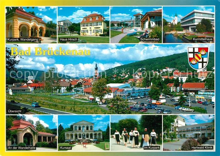 Brueckenau Bad Kurpark Kursaal Wandelhalle Schwimmbad