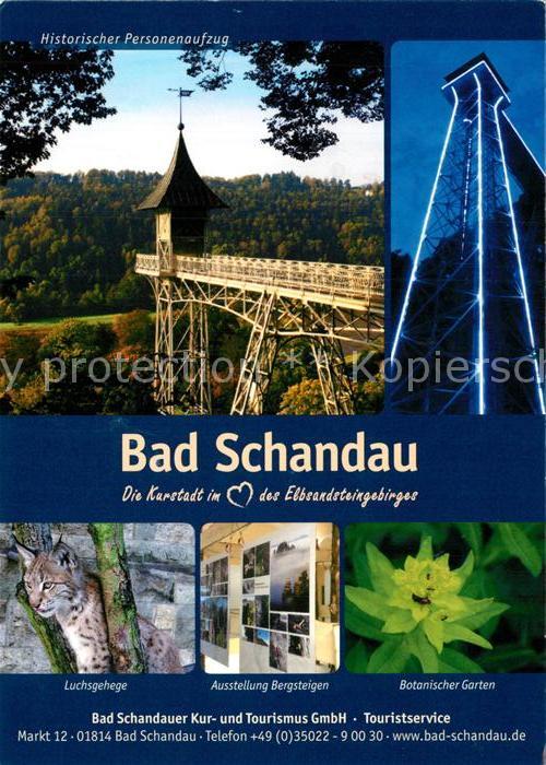 Schandau Bad Personenaufzug Luchsgehege Botanischer Garten