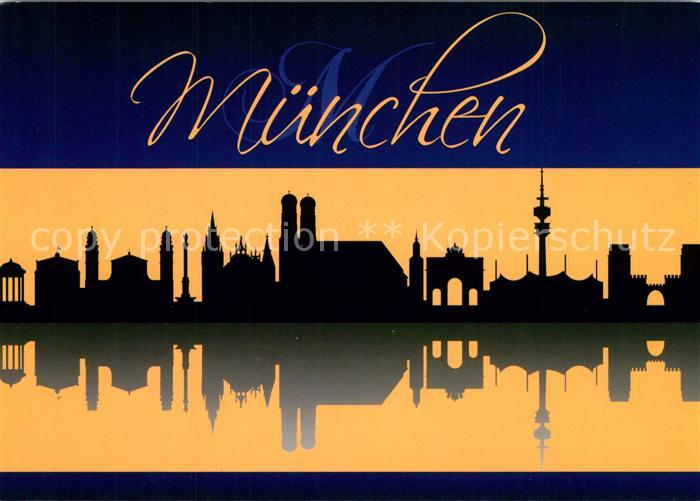 Muenchen Schattenpanorama