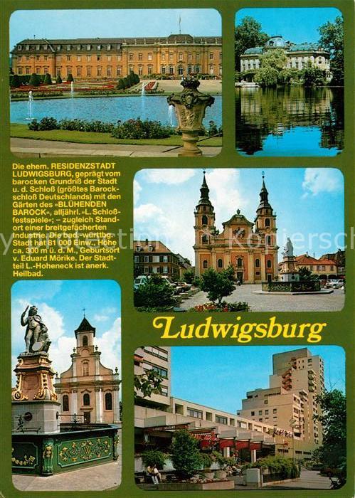 Ludwigsburg Wuerttemberg Schloss Kurklinik Kirche