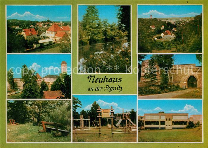 Neuhaus Pegnitz Burg Spielplatz Panoramen