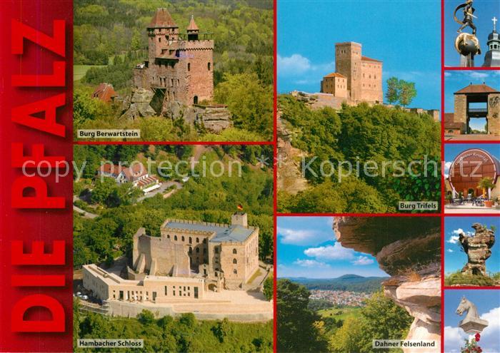 Dahn Burg Trifels Berwartstein Hambacher Schloss Dahner Felsenland