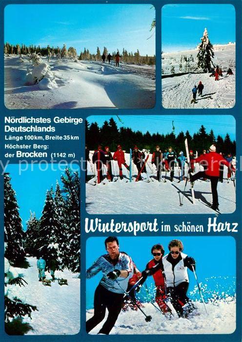 Harz Region Winterlandschaft Brocken