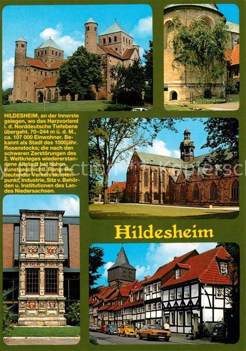 Hildesheim Michaeliskirche Rosenstock Dom Kaiserhaus Erker Kehrwiederturm