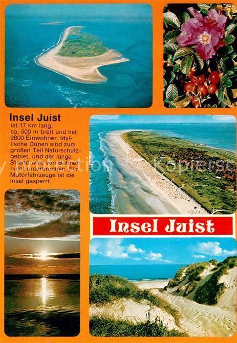 Insel Juist Fliegeraufnahme Duenen Abendstimmung Chronik