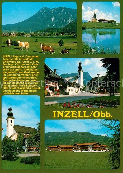 Inzell Kirchen Ortsansicht Hotelanlage Chronik