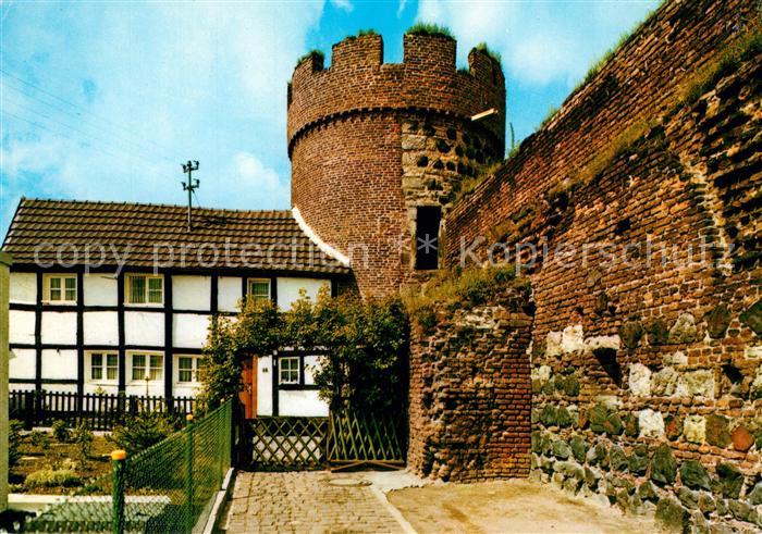 Zons Rhein NRW Kroetschenturm