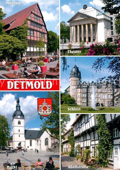 Detmold Theater Schloss Markt Adolfstrasse