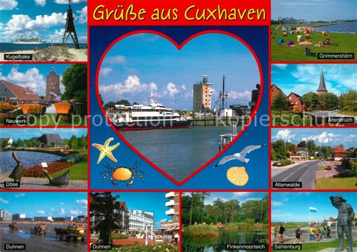 Cuxhaven Nordseebad Kugelbake Neuwerk Doese Duhnen Altenwalde Grimmershoern