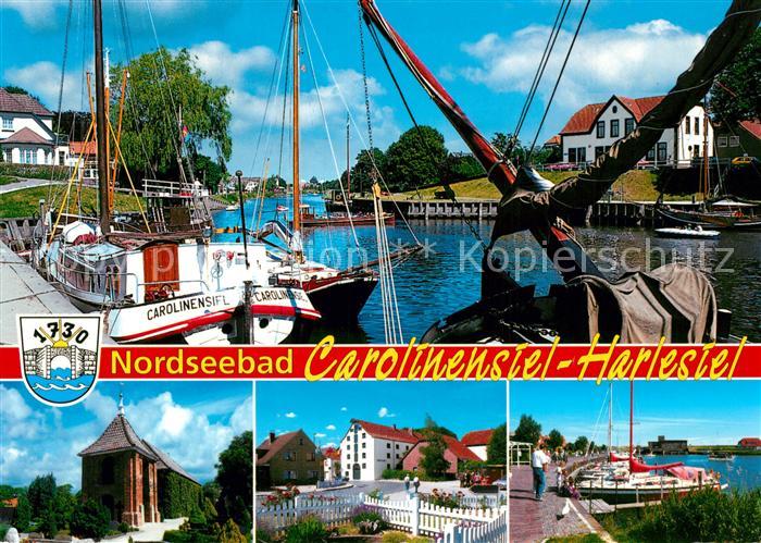 Carolinensiel-Harlesiel Ostfriesland Hafen Panorama
