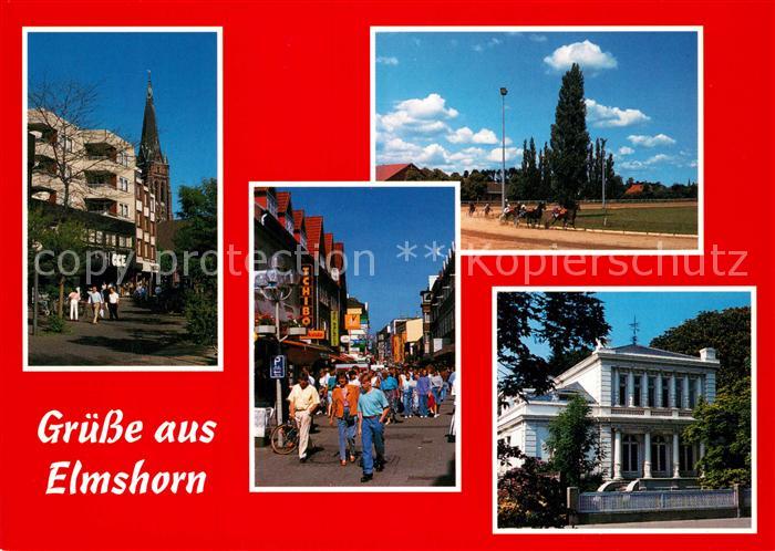 Elmshorn Kirche Villa Trabrennbahn