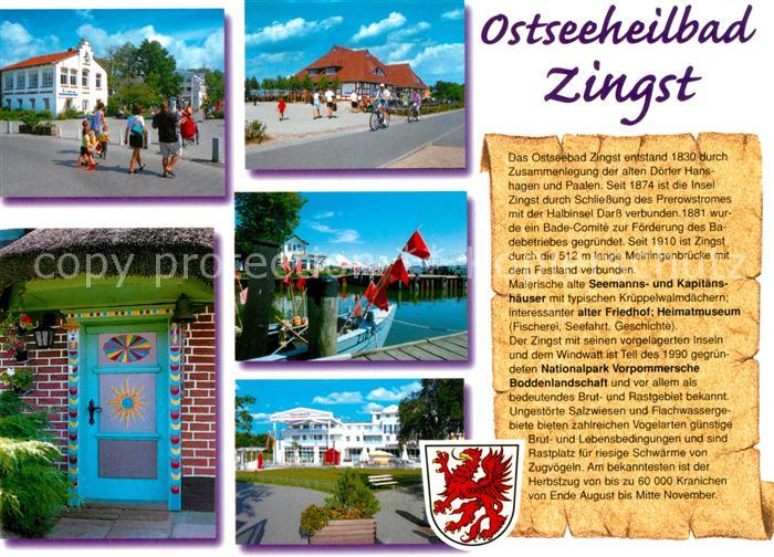 Zingst Ostseebad Stadtansichten Chronik