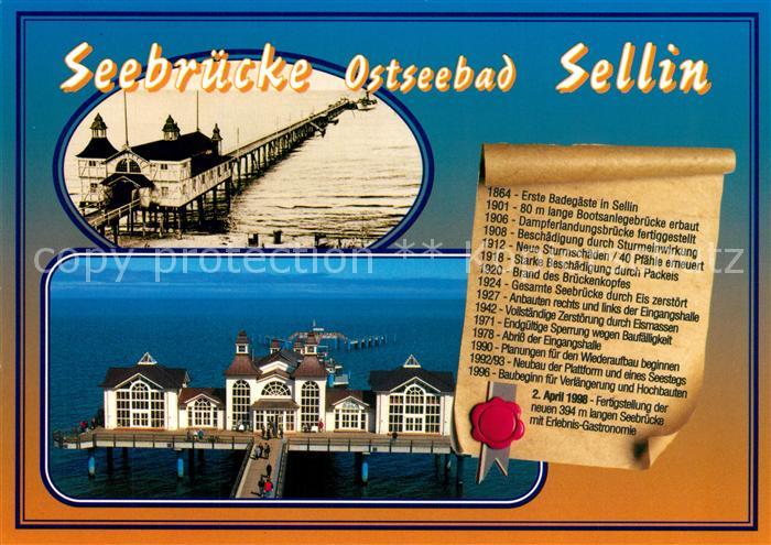 Sellin Ruegen Seebruecke Chronik