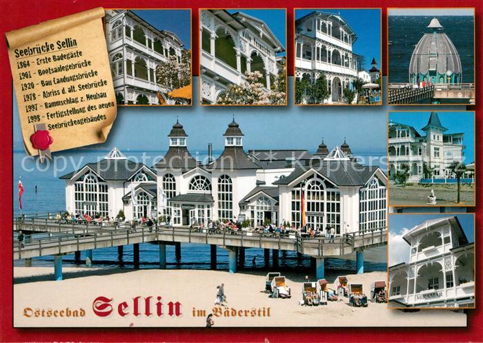 Sellin Ruegen Seebruecke Tauchglocke Kursanatorien