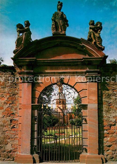 Seligenstadt Hessen Portal Klostergarten